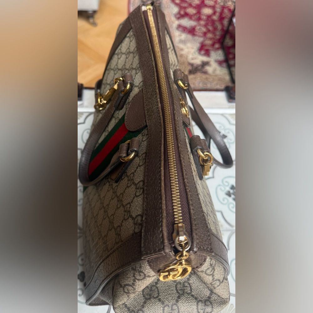 Gucci Ophidia Medium Top Handle Bag - Picture 4 of 16